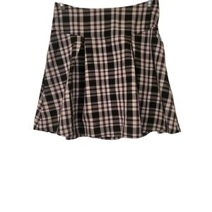 Dennis Plaid Uniform Skirt Sz J1